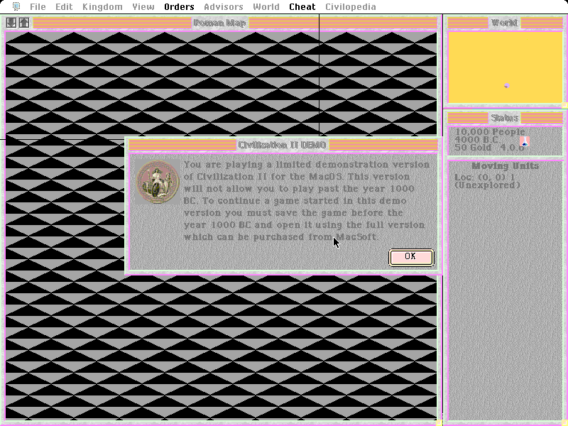 Sid Meier's Civilization II screenshot