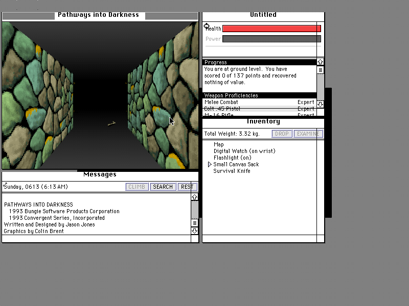 Pathways into Darkness screenshot
