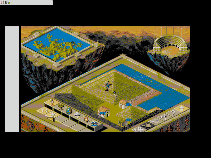Populous II: Trials of the Olympian Gods screenshot